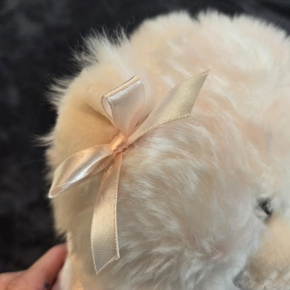 Build a Bear White and Pink Bear Plush with‎ Clothes and Shoes